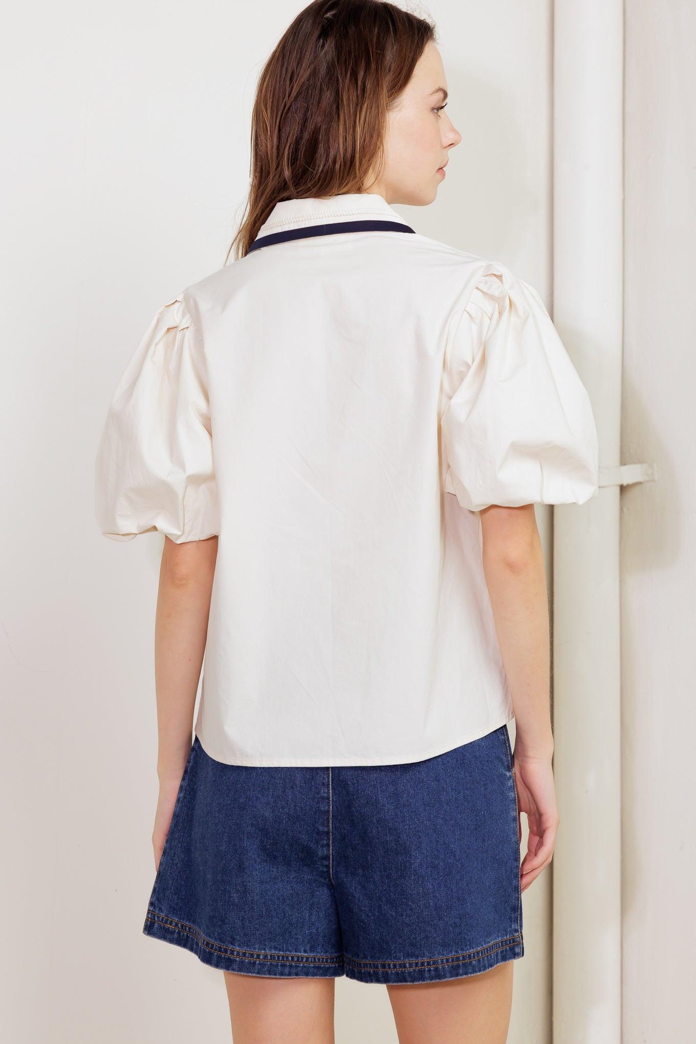 LETTERS TO SUMMER WOVEN TOP Flying Tomato
