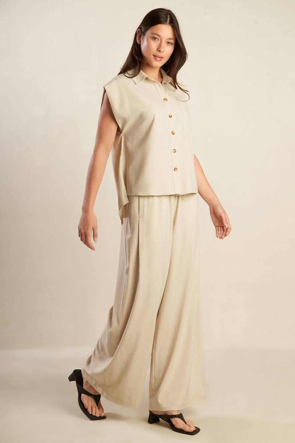GO WITH GRACE WOVEN SHIRT Flying Tomato
