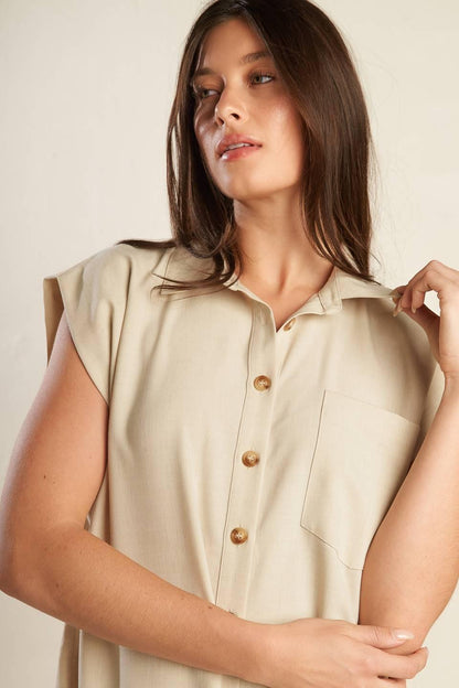GO WITH GRACE WOVEN SHIRT Flying Tomato