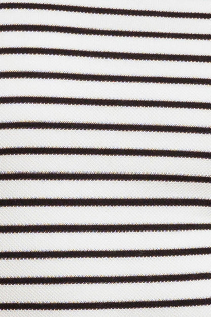 WINDING PATH STRIPED WOVEN TUBE TOP Flying Tomato
