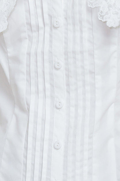 FRENCH MEADOW WOVEN TOP Flying Tomato