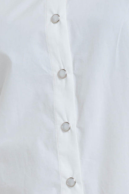 WHITE NOISE SOLID WOVEN TOP Flying Tomato