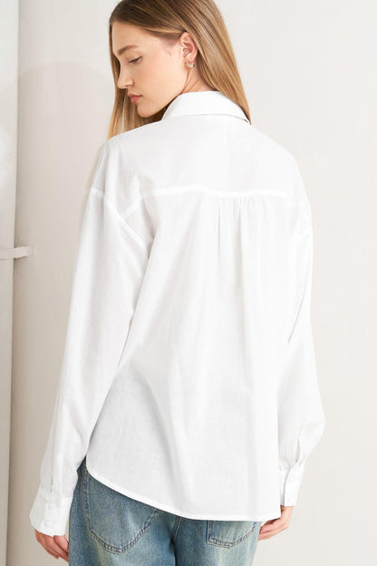 MODERN MUSE WOVEN TOP Flying Tomato