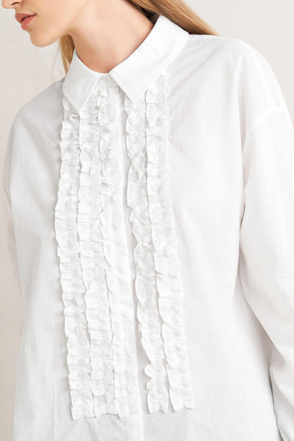 MODERN MUSE WOVEN TOP Flying Tomato