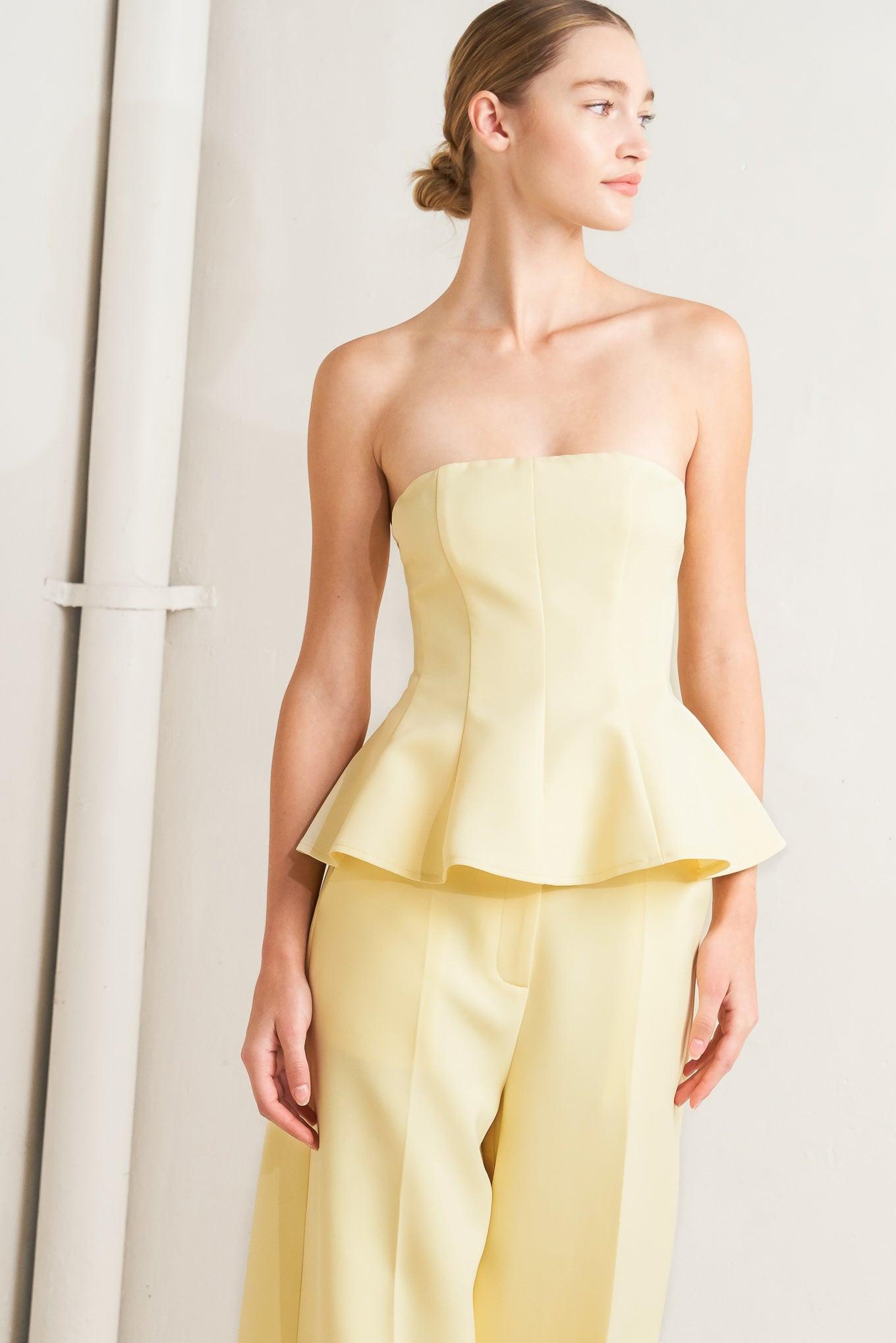 SUNSHINE DREAM WOVEN TOP Flying Tomato