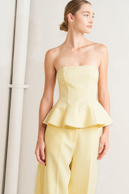 SUNSHINE DREAM WOVEN TOP Flying Tomato