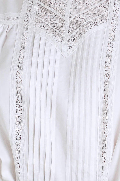 PURE POETRY VICTORIAN WOVEN TOP Flying Tomato