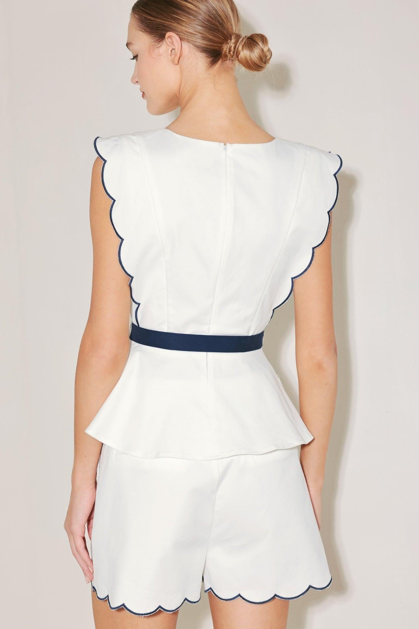 RESORT READY WOVEN TOP Flying Tomato
