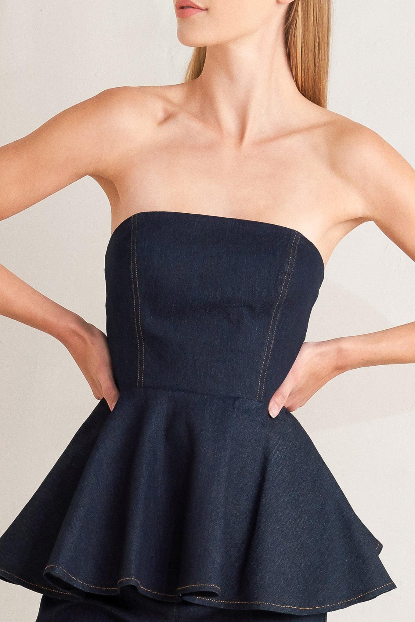 POWERED FEMME DENIM TOP Flying Tomato