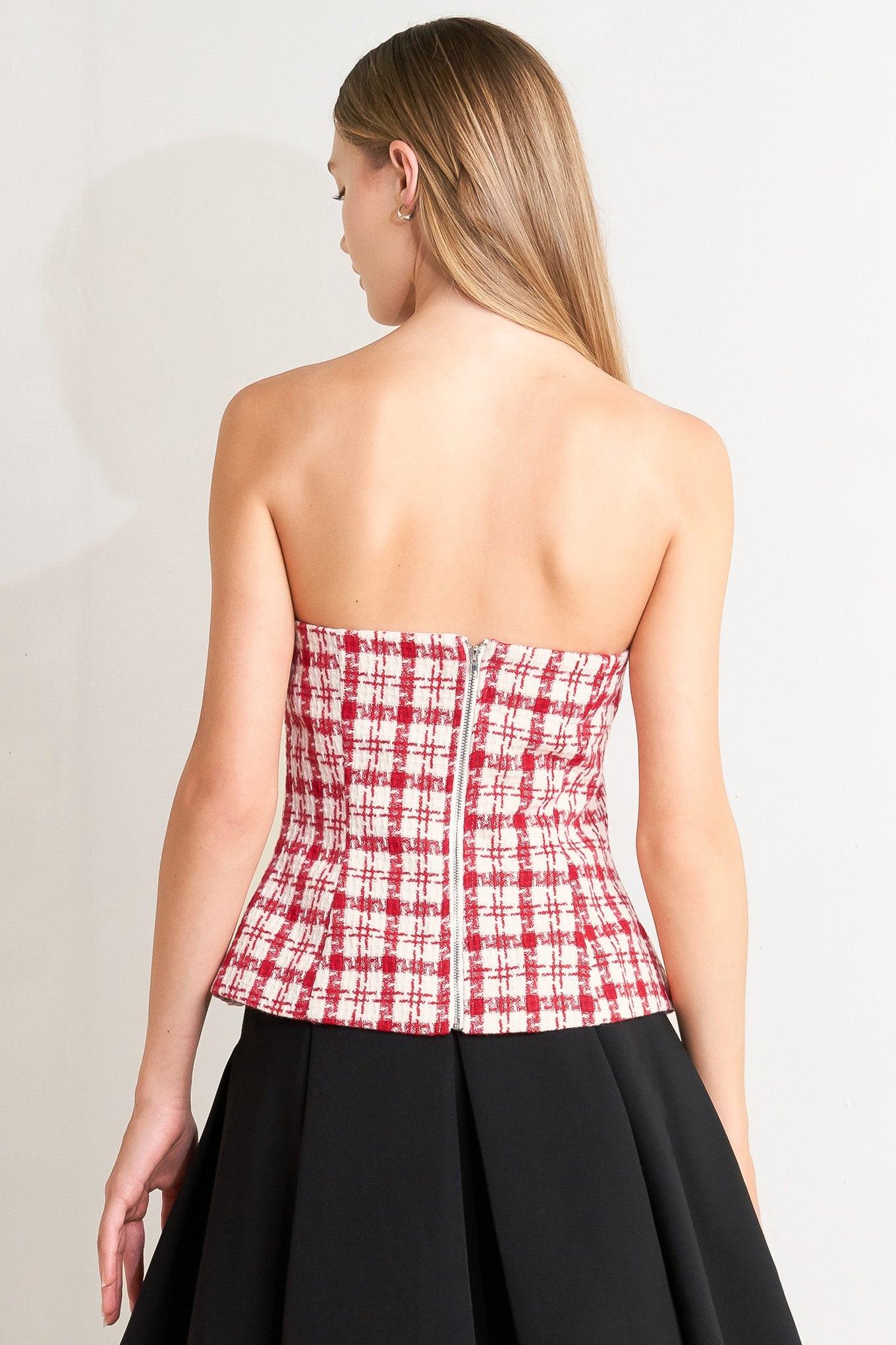 LADY CODE TWEED TOP Flying Tomato