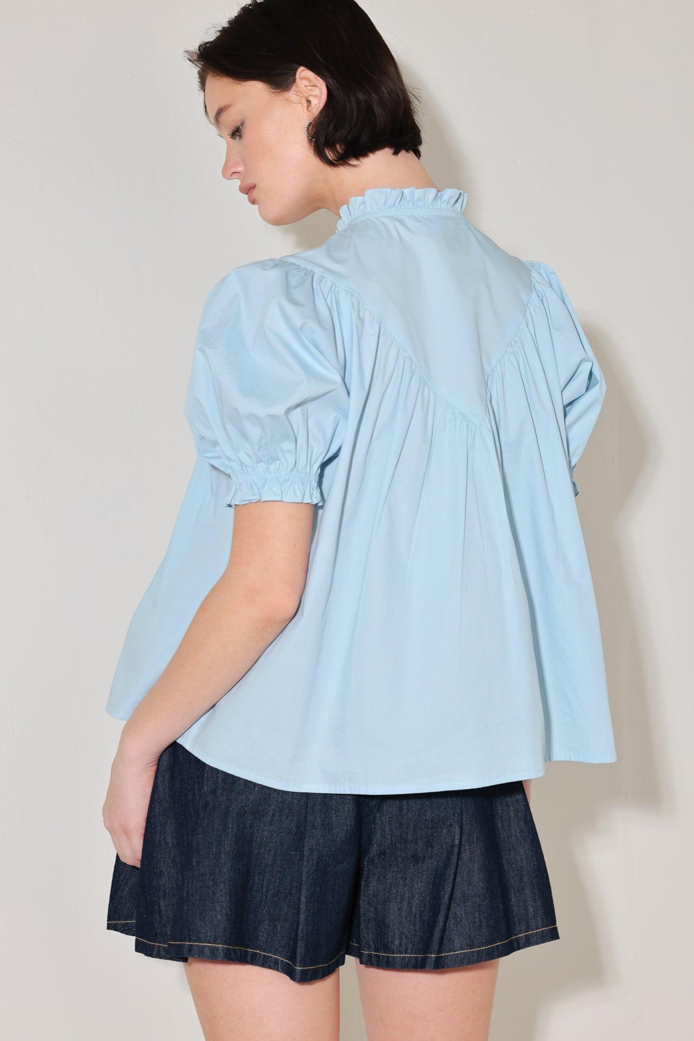 SWEET NOTE MOMENT WOVEN TOP Flying Tomato