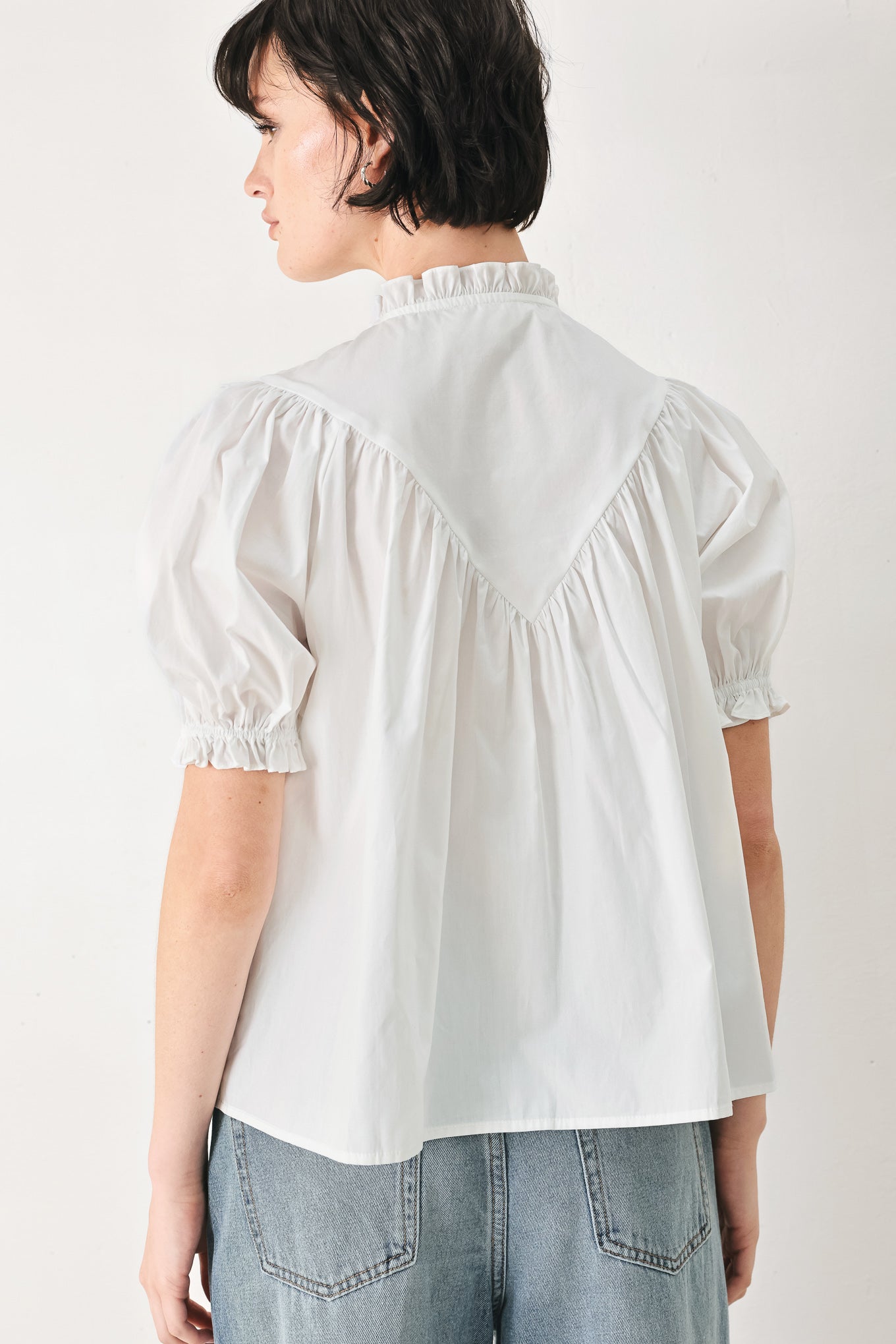 SWEET NOTE MOMENT WOVEN TOP Flying Tomato
