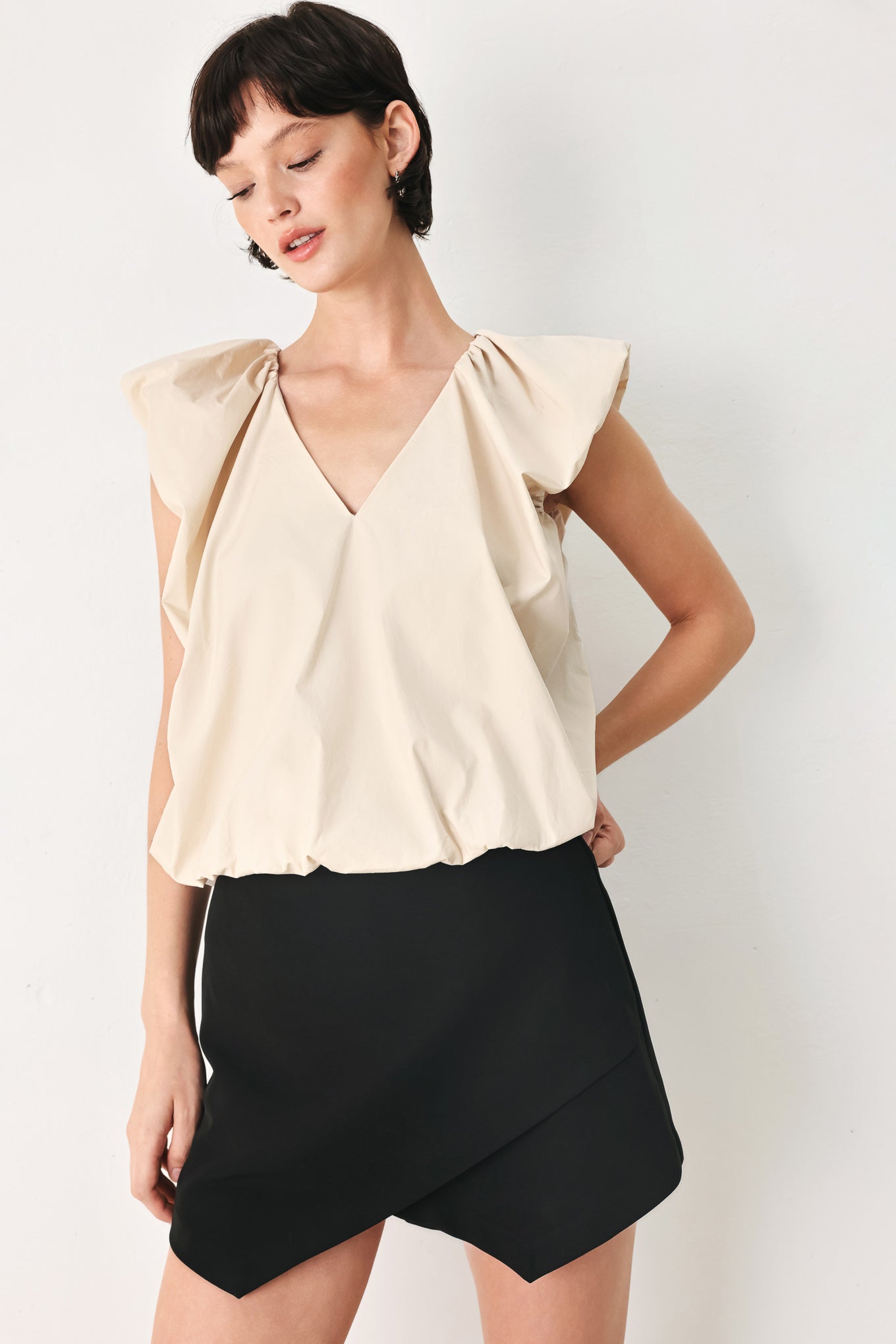 MOONLIGHT SOCIAL WOVEN TOP Flying Tomato
