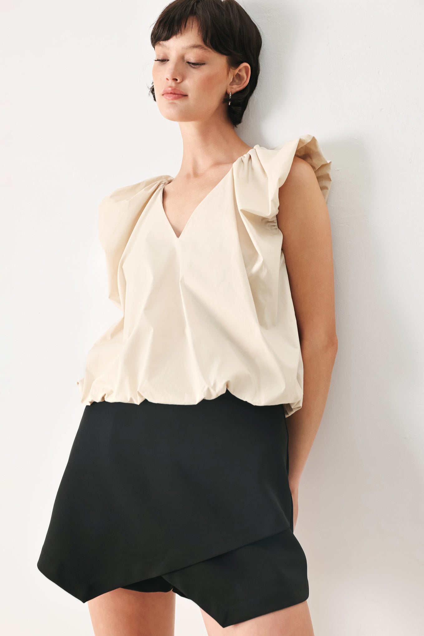 MOONLIGHT SOCIAL WOVEN TOP Flying Tomato