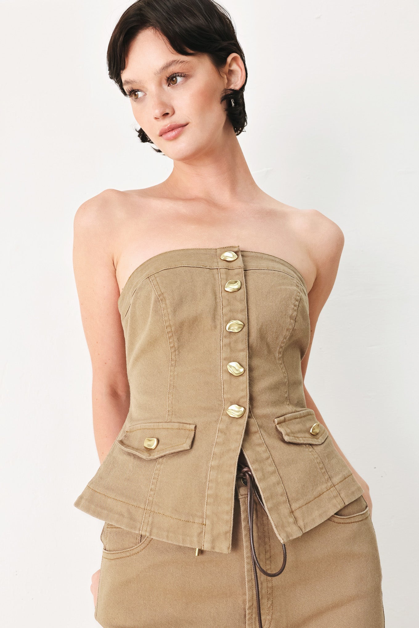 SAHARA SOUL WOVEN TUBE TOP Flying Tomato