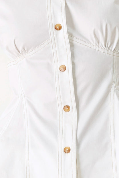 MADE FOR SUNSHINE WOVEN TOP Flying Tomato
