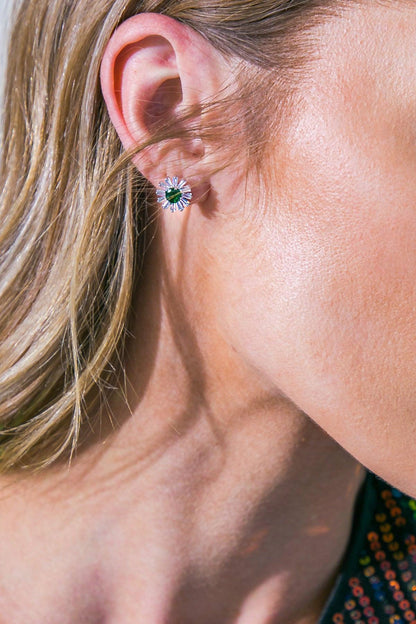 VINTAGE SUNFLOWER EARRINGS Flying Tomato