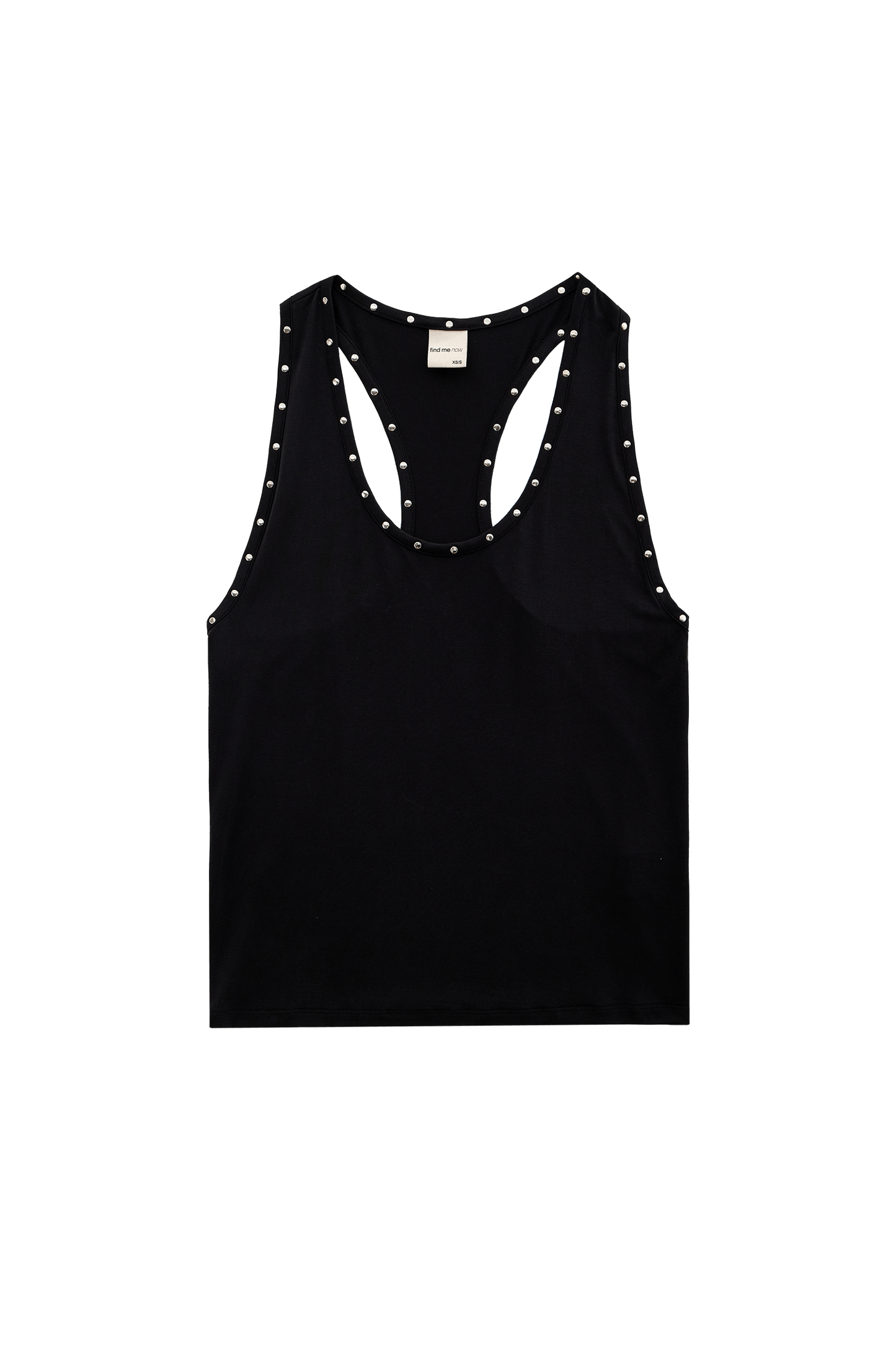 YUAN TANK TOP IN BLACK findmenowthelabel