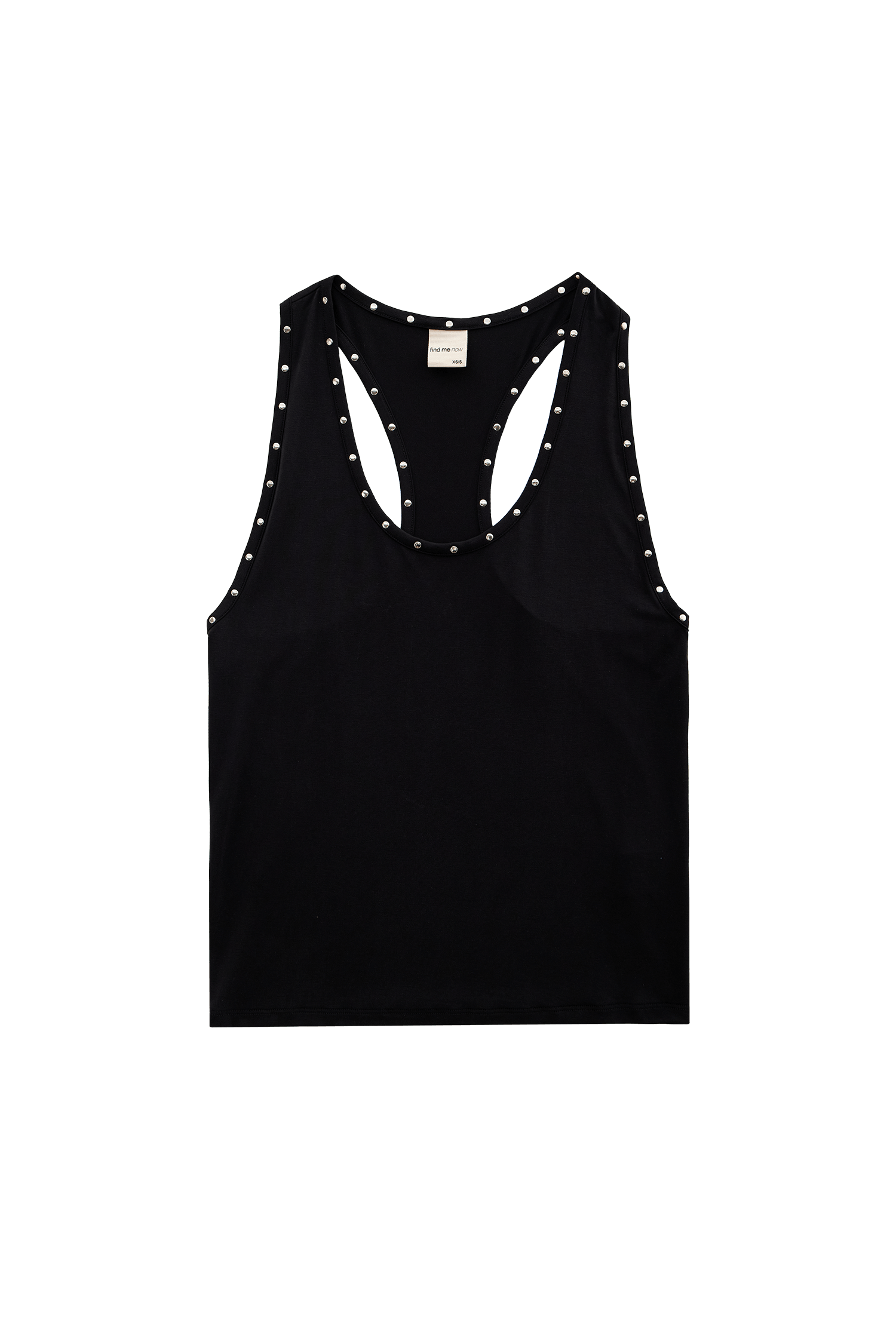 YUAN TANK TOP IN BLACK findmenowthelabel