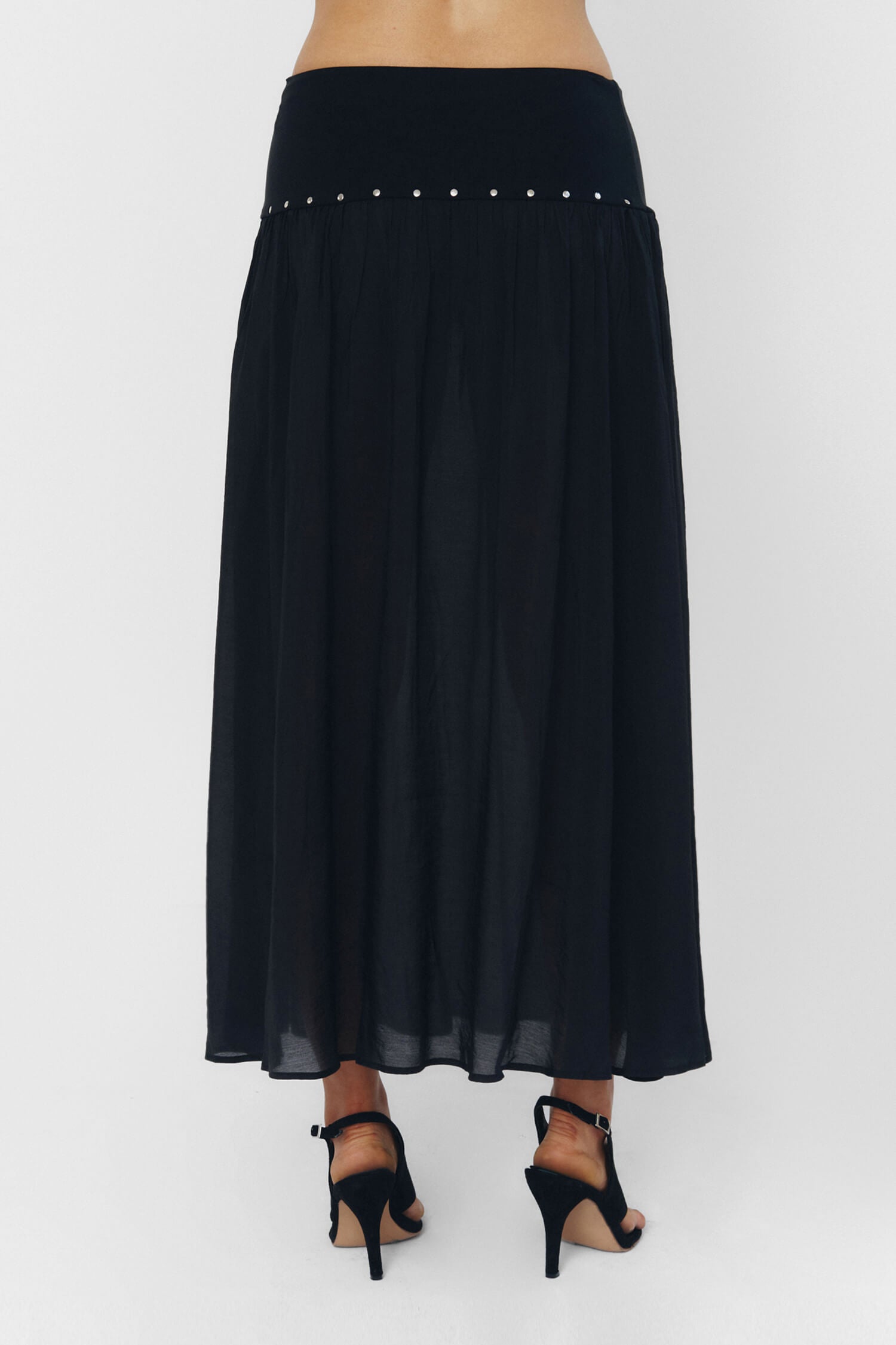 YUAN SKIRT IN BLACK findmenowthelabel