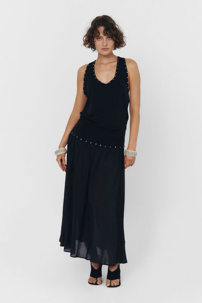 YUAN SKIRT IN BLACK findmenowthelabel