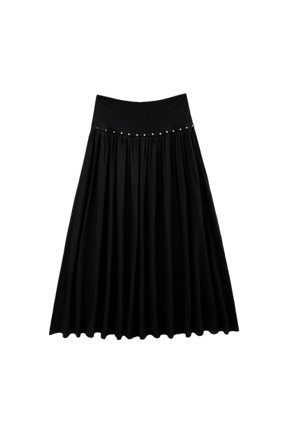 YUAN SKIRT IN BLACK findmenowthelabel
