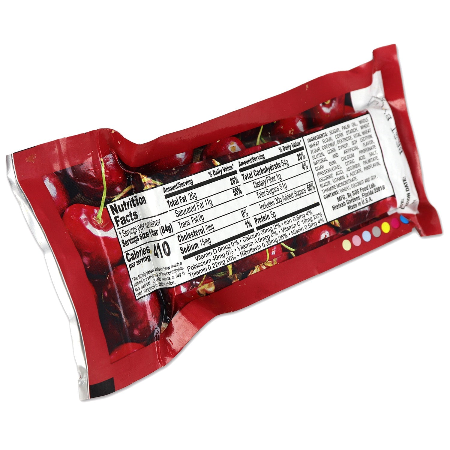Case of 144 Cherry Bars quakekits.com