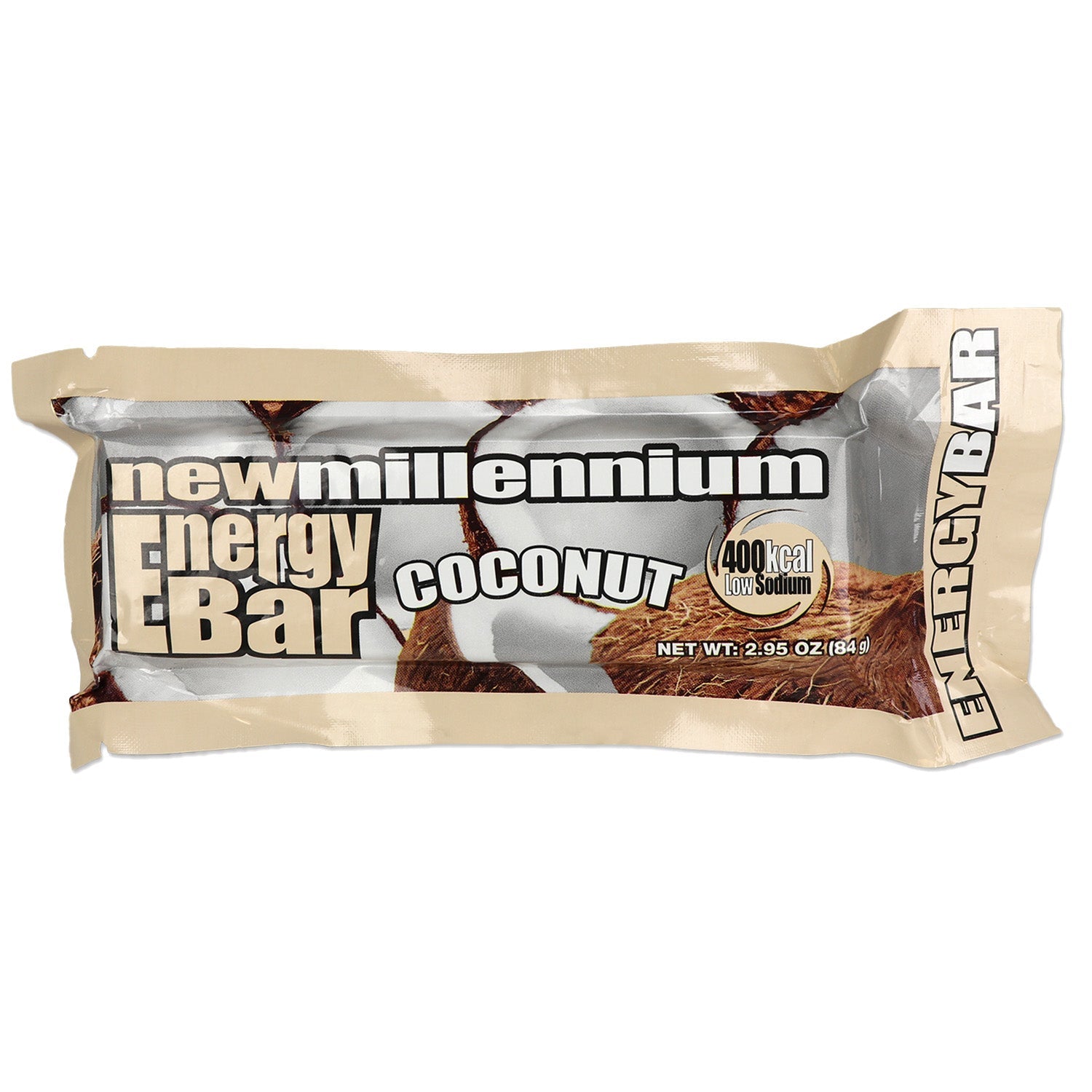 Millennium Energy Bar Coconut 400 Calories quakekits.com