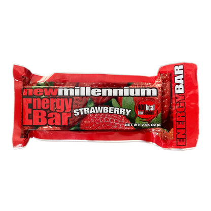 Millennium Energy Bar Strawberry 400 Calories quakekits.com