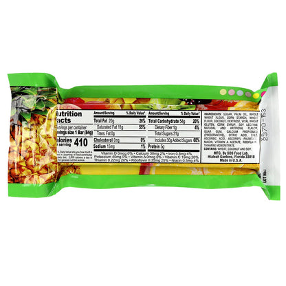 Millennium Energy Bar Tropical Fruit 400 Calories quakekits.com