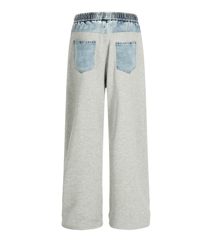 DENIM HEATHER SWEATPANTS