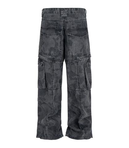 GHOST CAMO CARGO PANTS