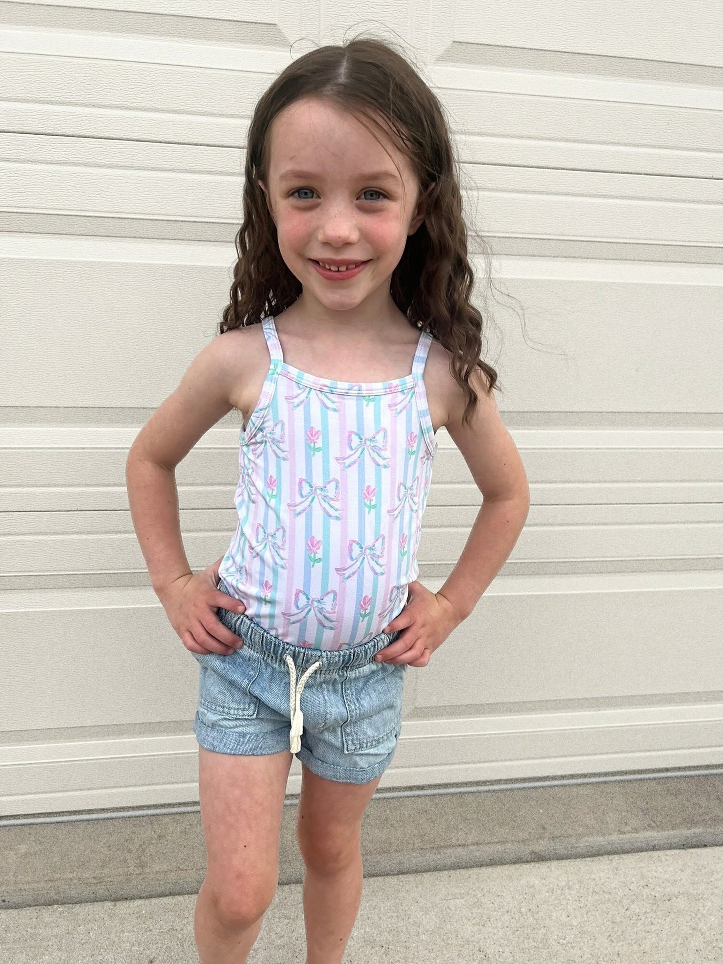 Lila - Bamboo Tank Blush Lotus