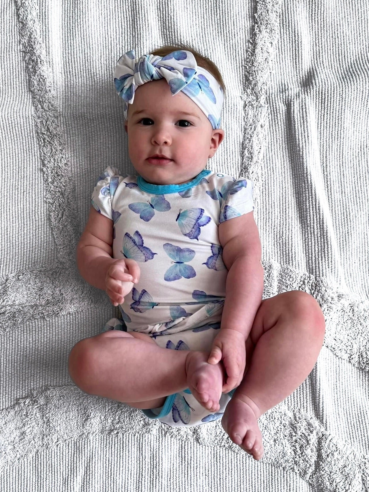 Butterfly Kisses | Headband Blush Lotus