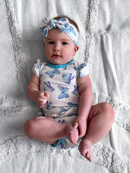 Butterfly Kisses | Headband Blush Lotus