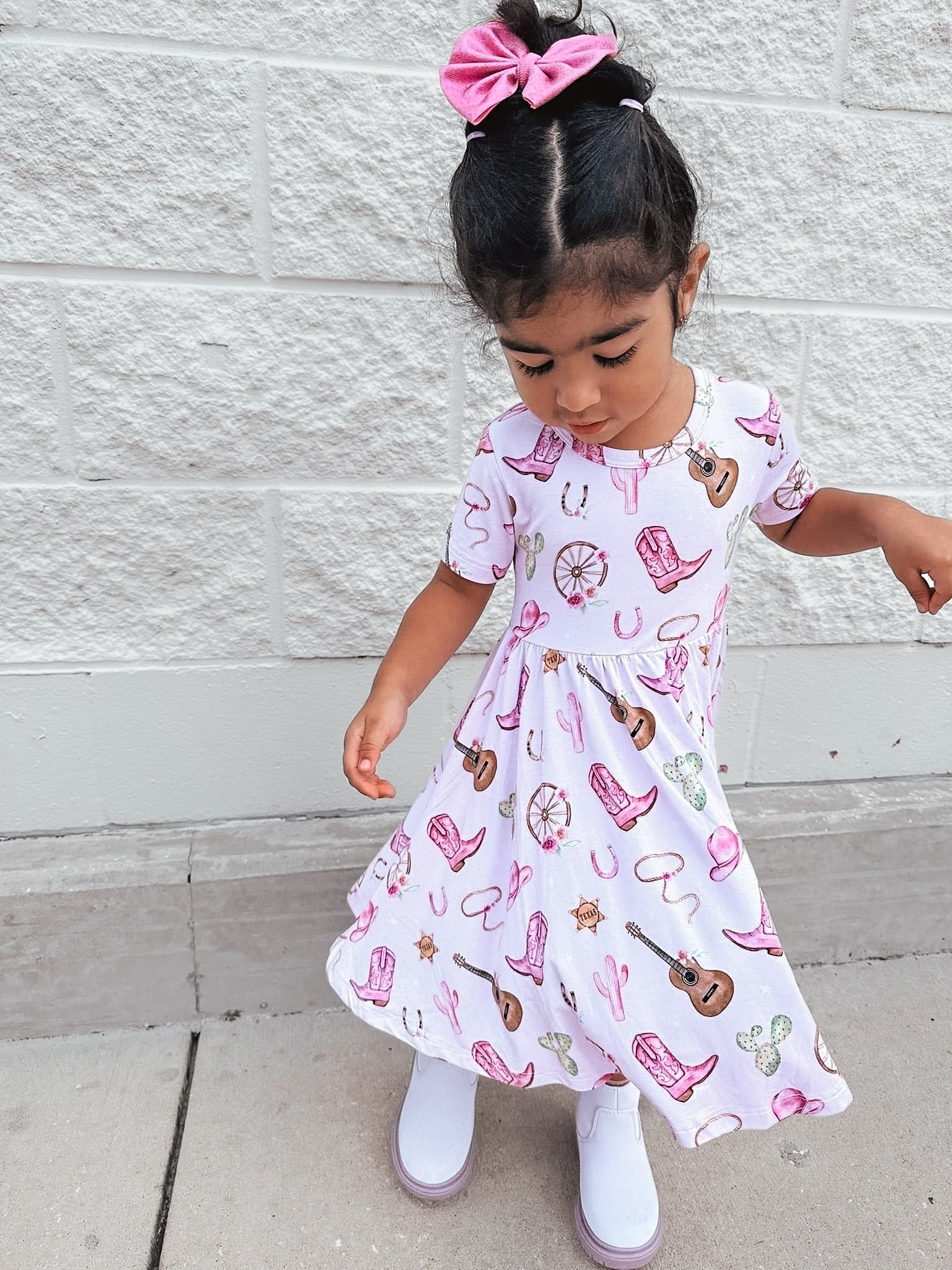 Cowgirl - Dress Blush Lotus