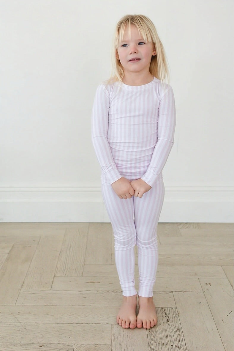 Pink Stripes - Set Blush Lotus