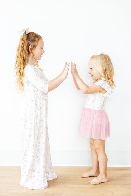 Fancy Florals S/S Twirl Leotard Mila & Rose ®