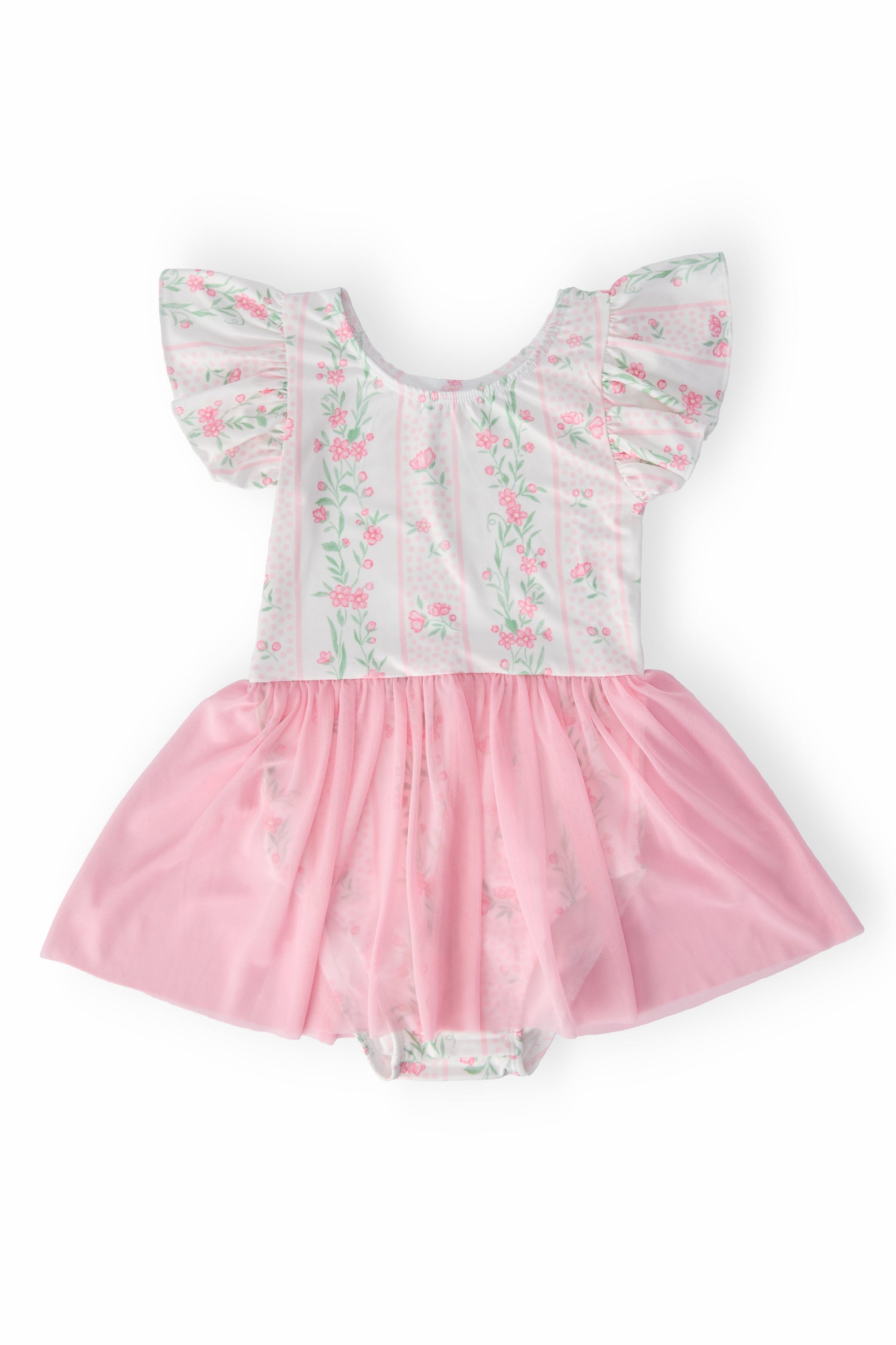 Fancy Florals S/S Twirl Leotard Mila & Rose ®