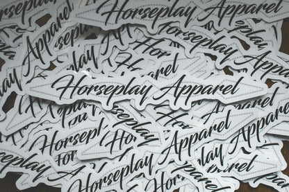 Fancy Stitch Sticker Horseplay Apparel