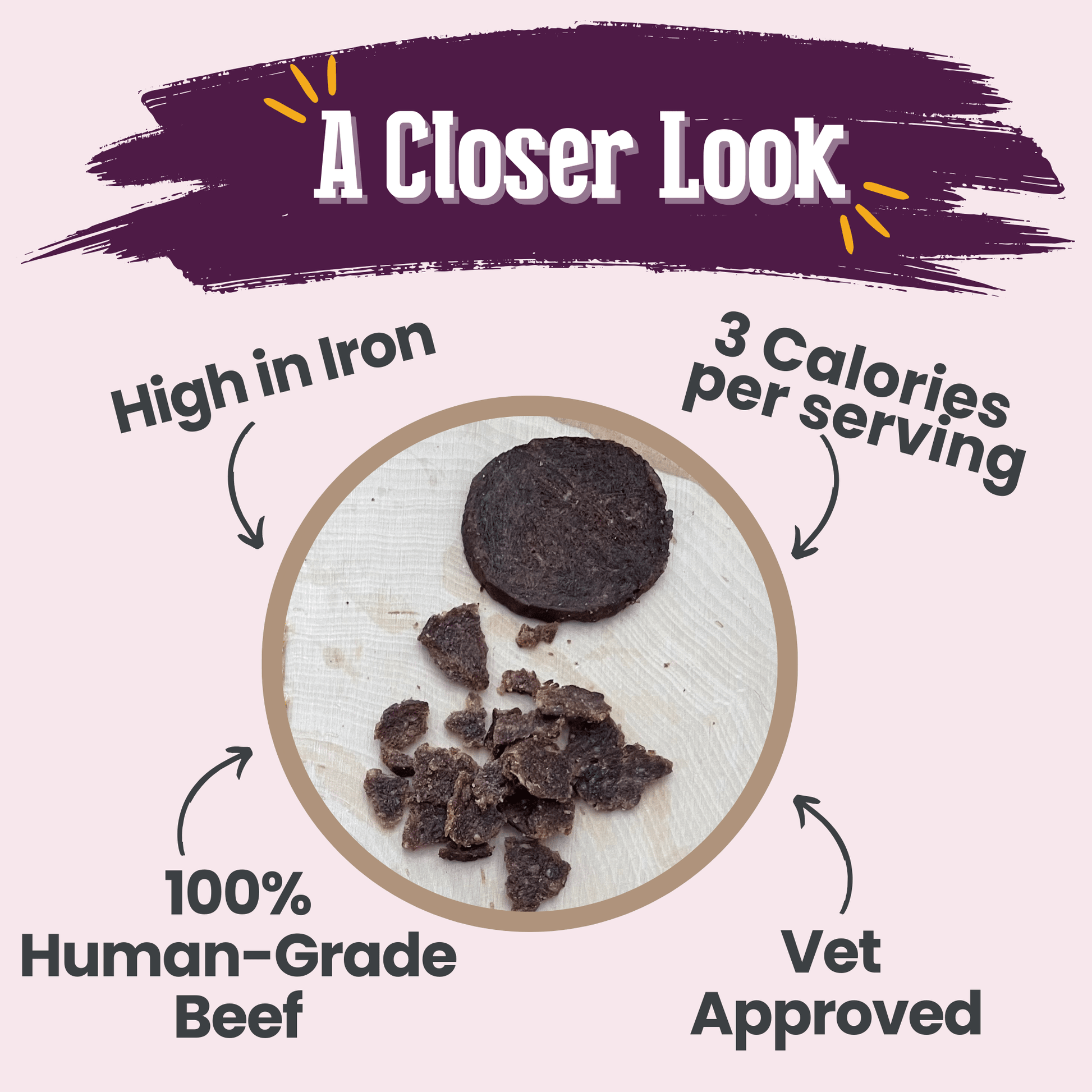 Beef Crumbles Cat Treats | High Protein Treats for Cats Farm To Pet