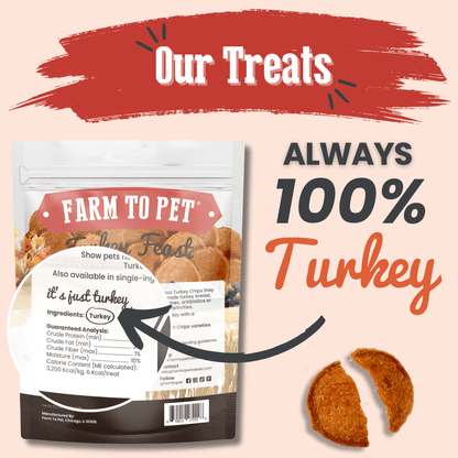 Turkey Feast Chips Farm To Pet