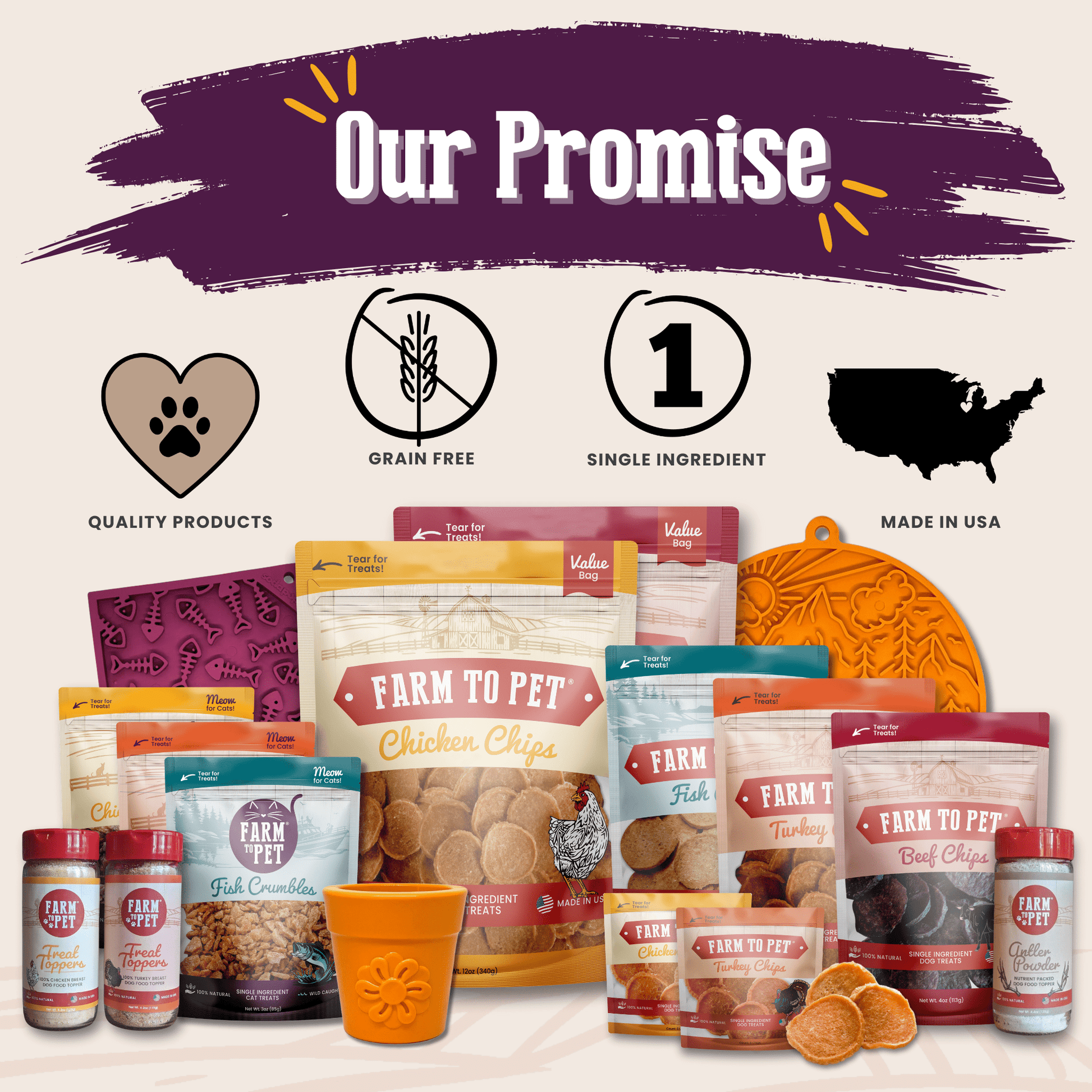 Turkey Crumbles for Cats | Grain-Free Cat Treats Farm To Pet