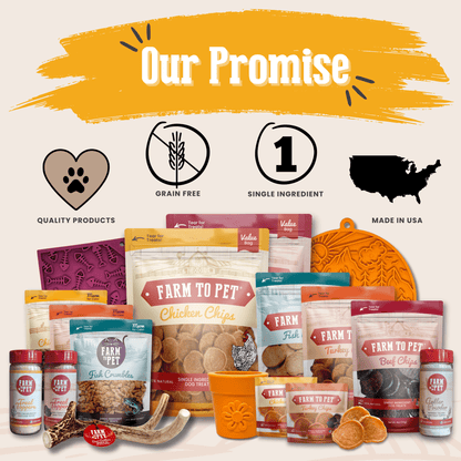 Treat Topper Antler Powder Dog Food Topper | Nutritional Supplement for Dogs and Cats Farm To Pet