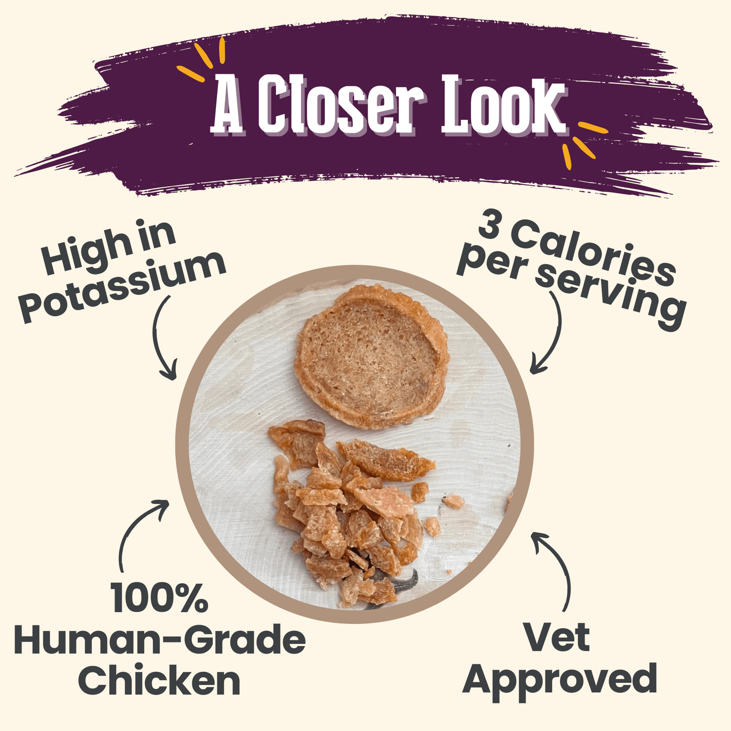 Chicken Crumbles Cat Treats | Single-Ingredient Treats for Cats Farm To Pet