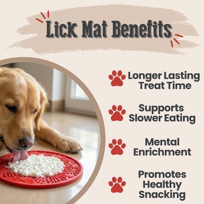 Dog Lick Mats with Suction Cups Farm To Pet