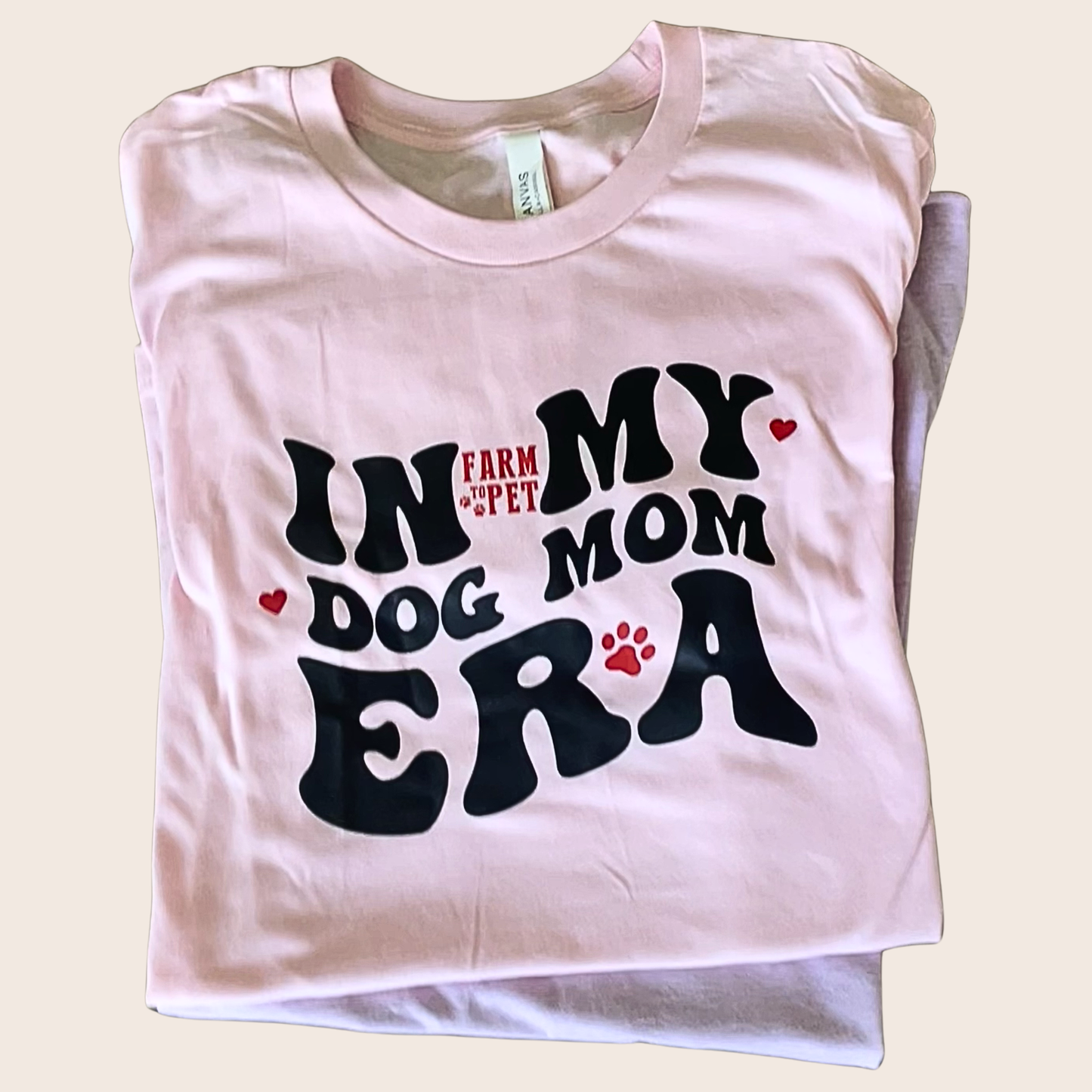 "Dog Mom Era" T-shirt | Paw-fect Gift for Dog Moms Farm To Pet