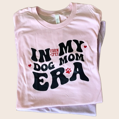 "Dog Mom Era" T-shirt | Paw-fect Gift for Dog Moms Farm To Pet