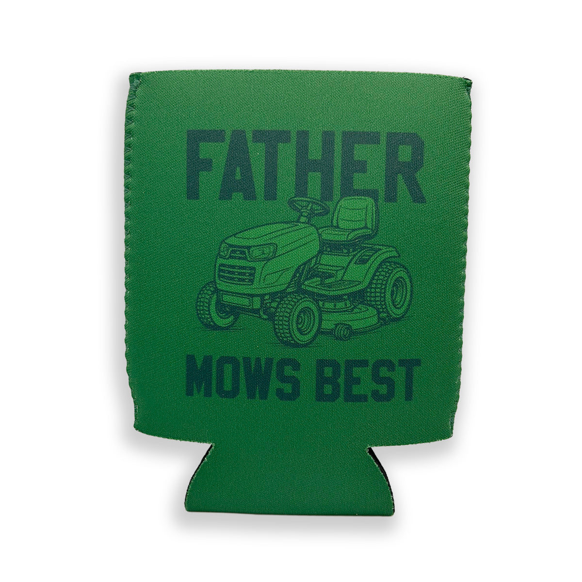 Father Mows Best Can Cooler Shield Republic