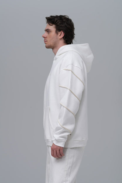 "Feel Inside" Embroidered Hoodie Withinblack